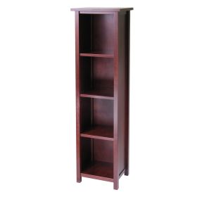 Milan Storage Shelf or Bookcase 5-Tier; Tall