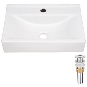 Porcelain wall mount Sink