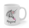 Unicorn Bubble Gum Life is Magical Mug