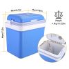 24L Portable Car Cooler 12V Car Refrigerator Travel Cooling Warmer Fridge Box Home Use