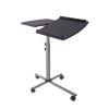 Techni Mobili Rolling Adjustable Laptop Cart; Graphite