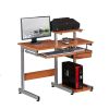 Techni Mobili Complete Computer Workstation Desk; Woodgrain