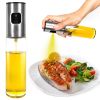 Reusable Glass Oil Sprayer - 100ml/3.5oz - Ideal for Cooking - Olive Oil Mister Spray Bottle - Dispenser Spray Bottle