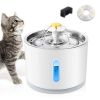 Explosive Quadruple Filter Small Flower Pet Water Dispenser Food Grade Cat Water Feeder Dog Smart Drinking Water Dispenser